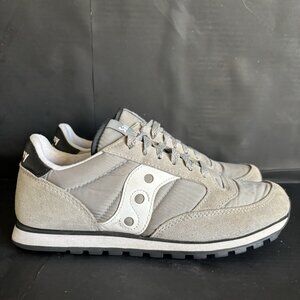 Saucony Jazz Low Pro Gray Shoes - Size 8